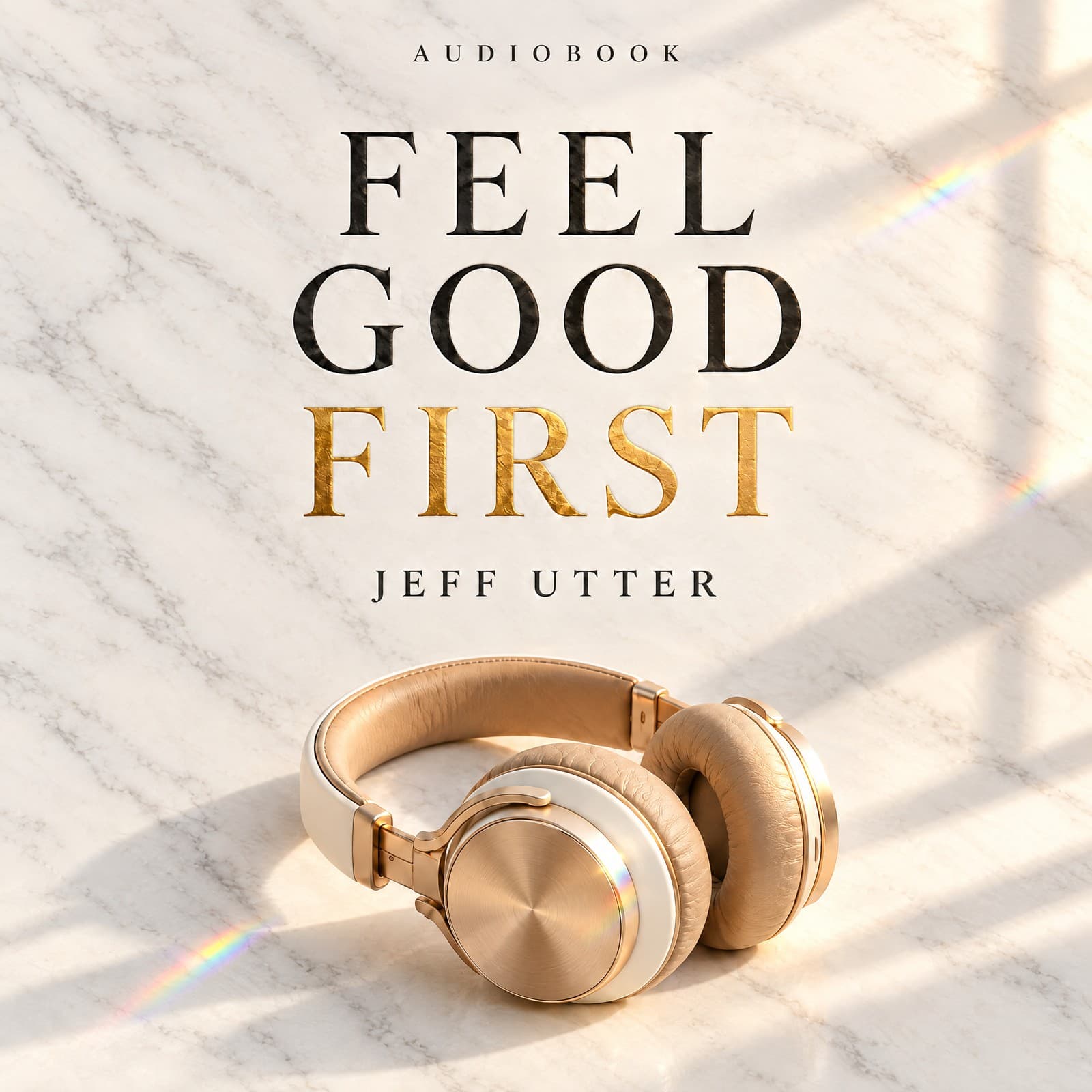 Feel Good First — the audiobook, read by Jeff Utter