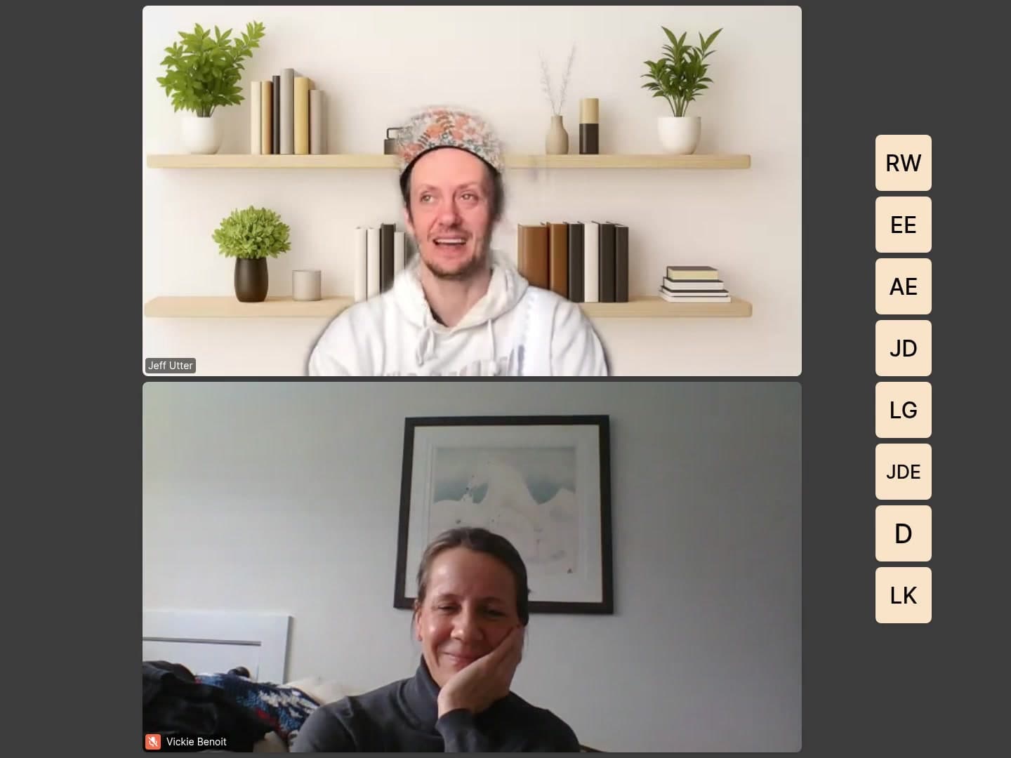 Jeff Utter during a mastermind session